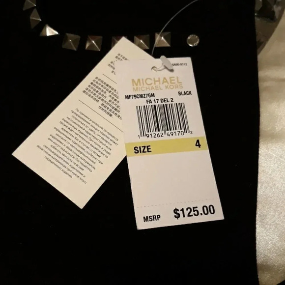 New MichaelâKors BlackâStuddedâJeansâ4 - Picture 5 of 8